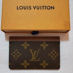 Louis Vuitton card holder Armagnac Monogram